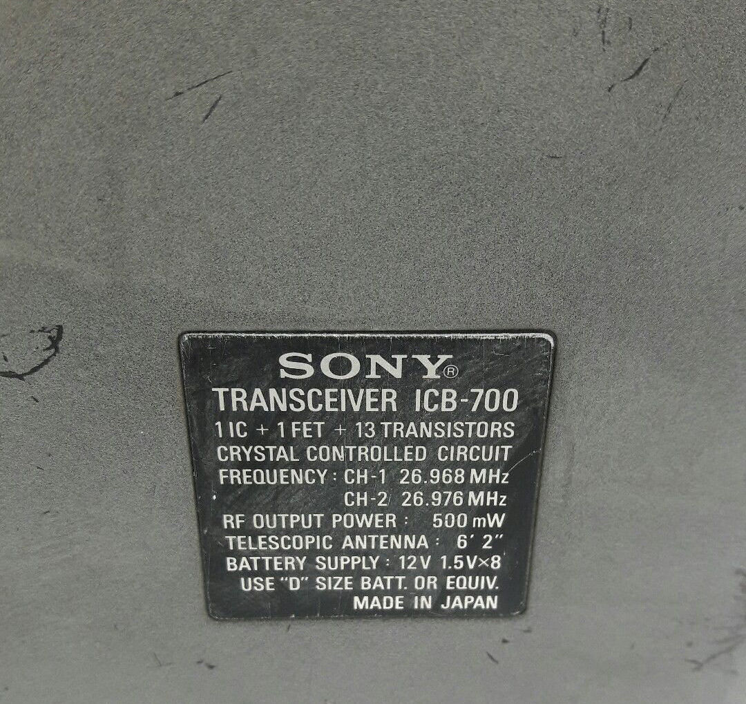 Sony ICB-700